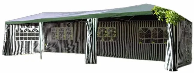 Cort de grădină - verde, 3 x 9 m