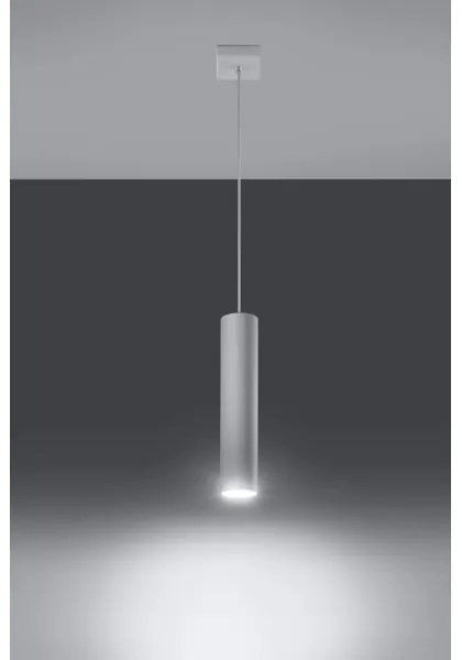 Lustră pe cablu LAGOS 1 1xGU10/40W/230V alb