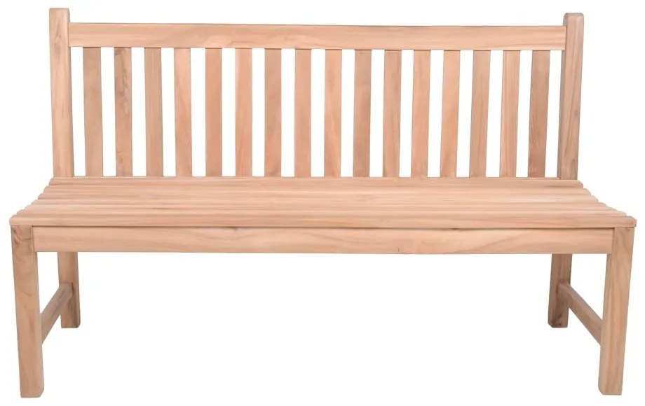 Bancă de grădină în culoare naturală din lemn masiv Solo – Garden Pleasure
