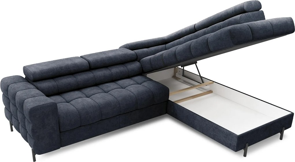 Colțar lemn masiv Ferry Extensibil Material Aura 40, 276 × 72 × 200 cm