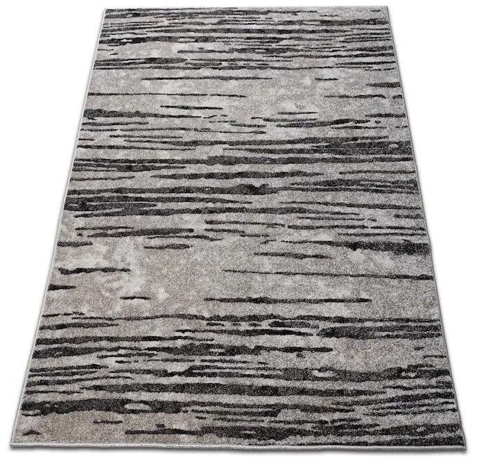 Covor Phoenix design abstract gri-negru 3013-244 Selectează mărime: 120 X 170