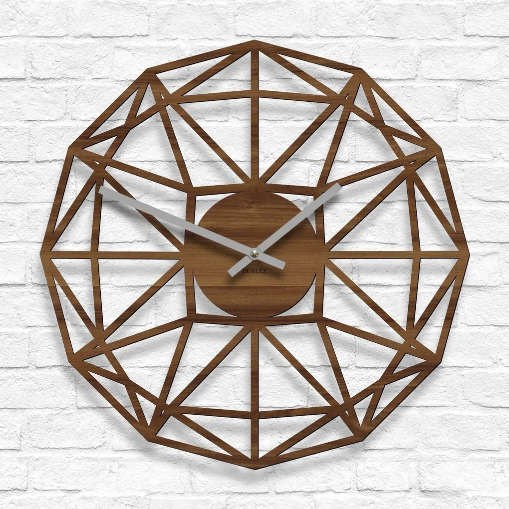DUBLEZ | Ceas de perete industrial - Geometric Infinity