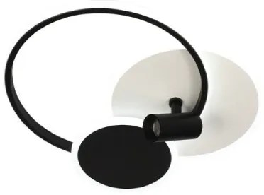 Plafonieră LED dimabilă LED/65W/230V 3000-6500K alb/negru + telecomandă