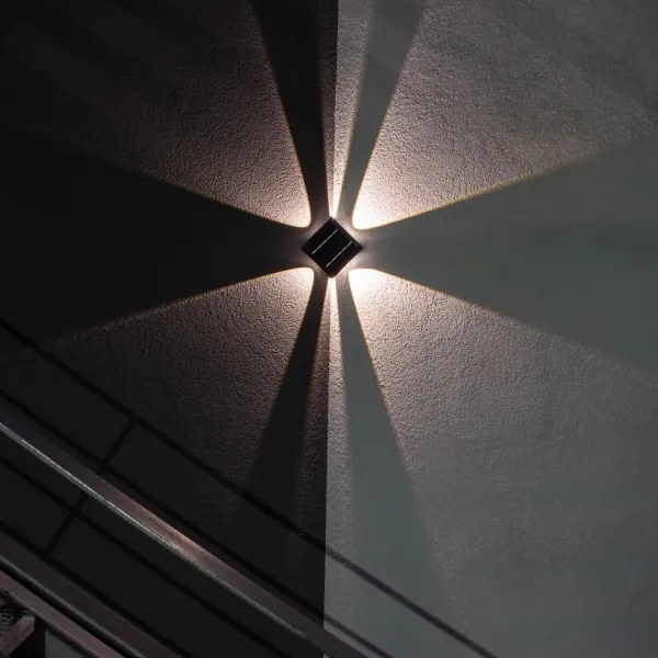 Immax 08487L - Lampă solară LED de perete cu senzor LED/2W/5V IP54