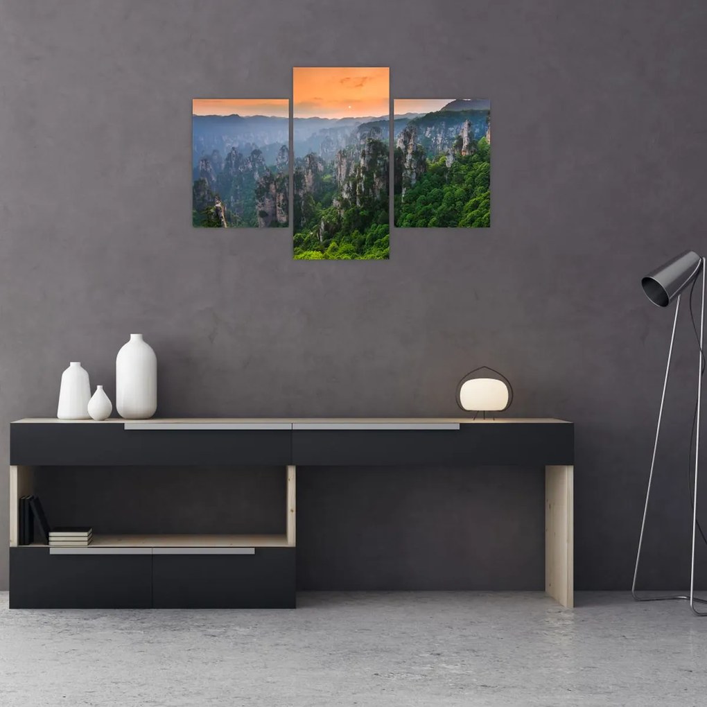 Tablou - Parcul forestier național Zhangjiajie (90x60 cm)