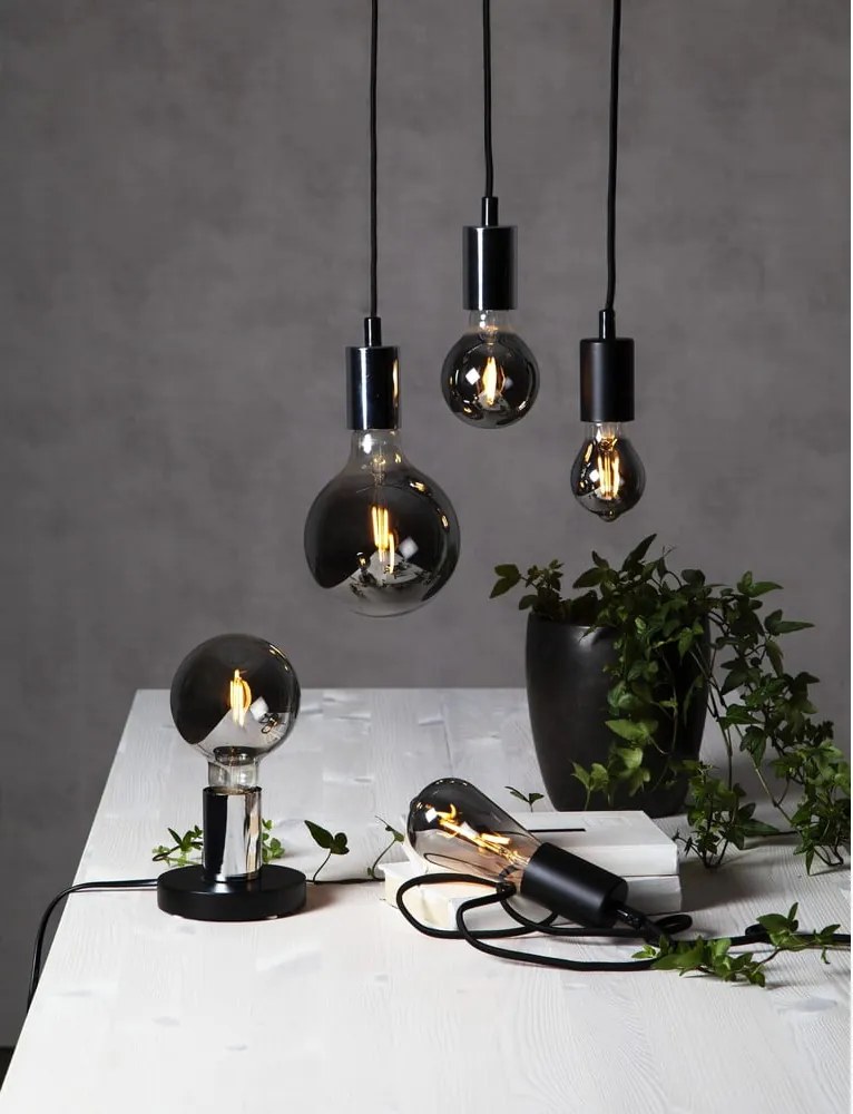 Bec LED/cu filament E27, cu lumină caldă 2 W Plain Smoke – Star Trading