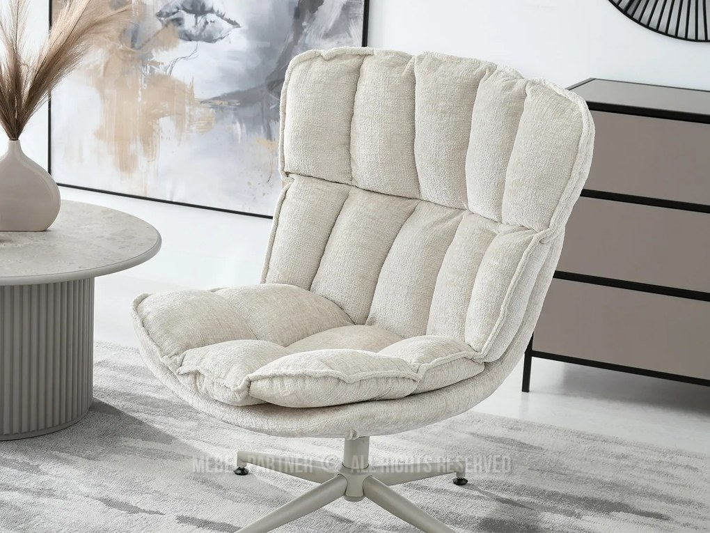 Fotoliu Jaspier (bej + crem). Promo -8%. 1110118