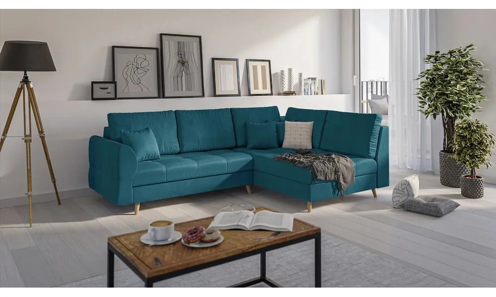 Colțar turcoaz (pe partea dreaptă) Ariella – Ropez