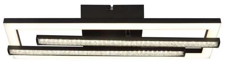 Plafoniera LED design HIGHWAY negru