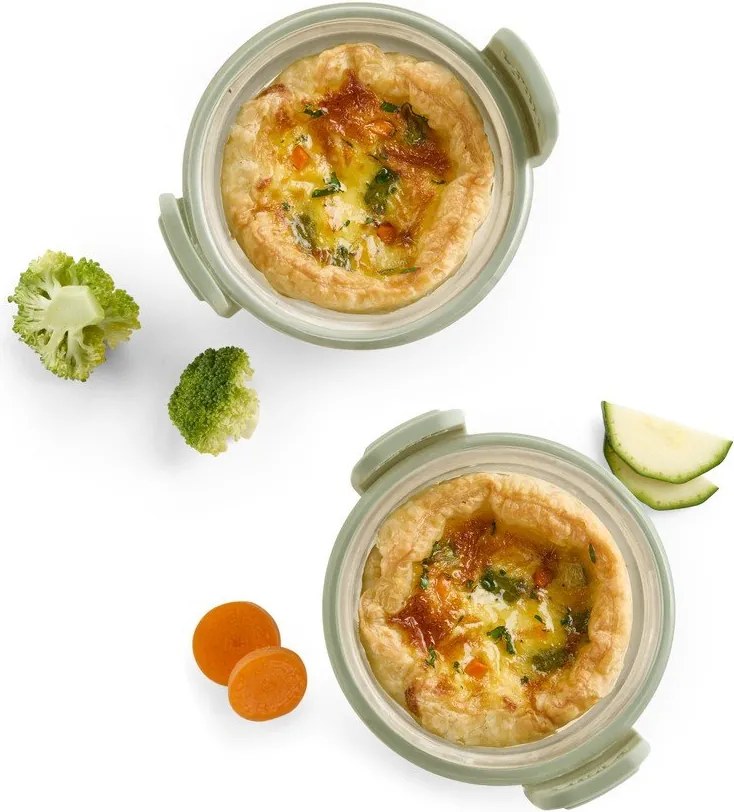 Forme de copt 4 buc. din sticlă ø 9,5 cm – Lékué