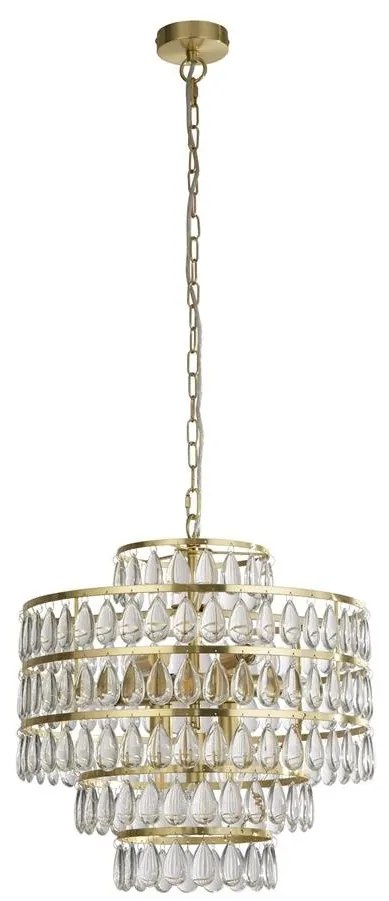 Lustra suspendata cristal design lux elegant BELLE 9L