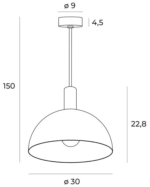 Lustra suspendata design industrial LUISANT