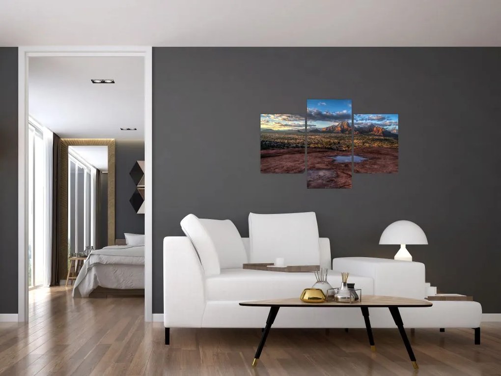 Tablou cu munți (90x60 cm)