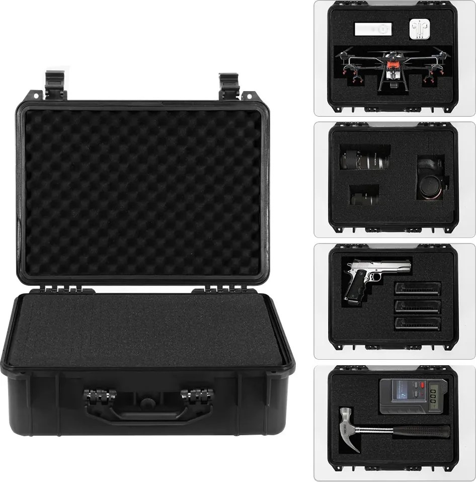 Valiză impermeabilă cu spumă decupabilă