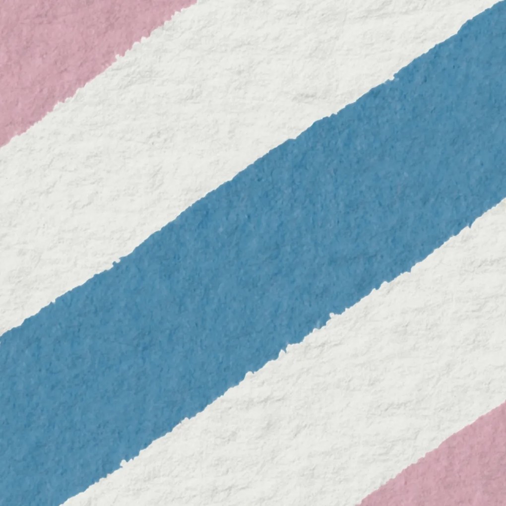 Fototapet, Different Directions, Pink &amp; Blue, Rebel Walls