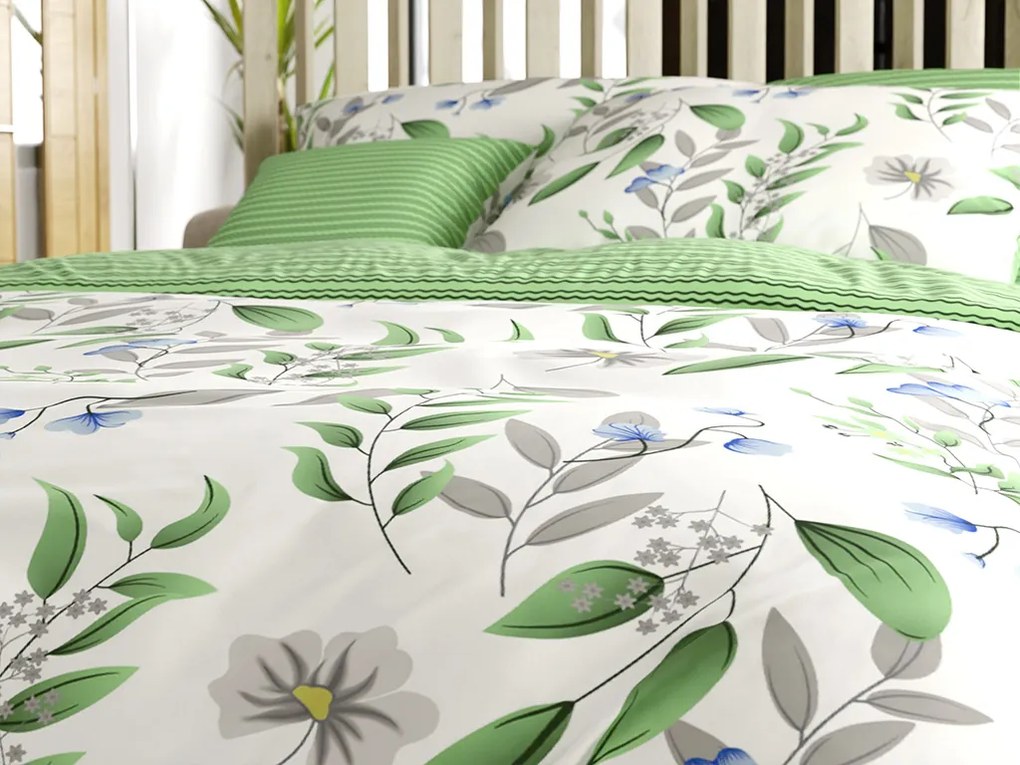 Lenjerie de pat din bumbac KARDA BLEND albă Dimensiune lenjerie de pat: 70 x 90 cm | 140 x 200 cm