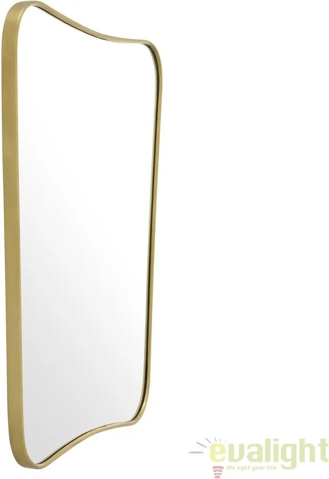 Oglinda design Lux cu rama din alama, Vivienne 59x76,5cm 111587 HZ