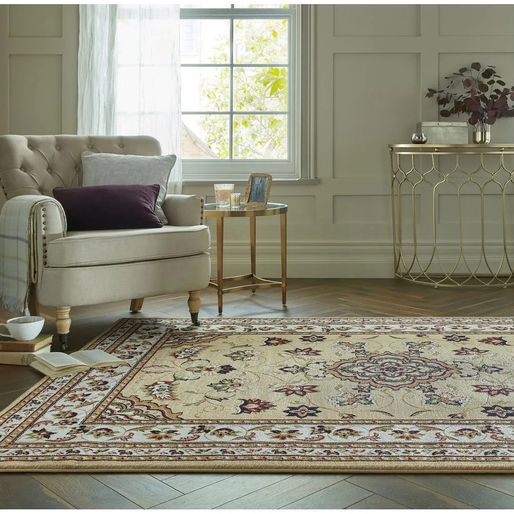 Covor bej 200x290 cm Sherborne – Flair Rugs