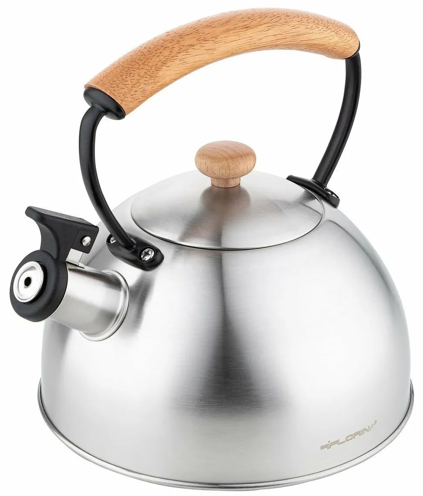 Ceainic Florina Natura Line din inox 2,3 l, argintiu