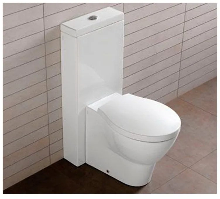 Rezervor vas WC Hatria, MONOLITH, alimentare laterala, pentru vase WC rectificate