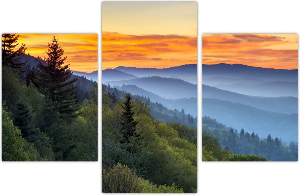 Tablou - răsărit de soare (90x60 cm)