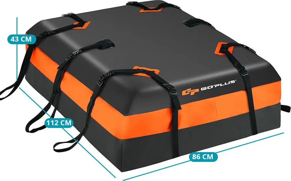 Cutie de Acoperiș Impermeabil de 420 Litri