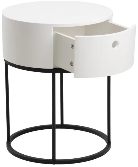 Noptieră COLUM albă