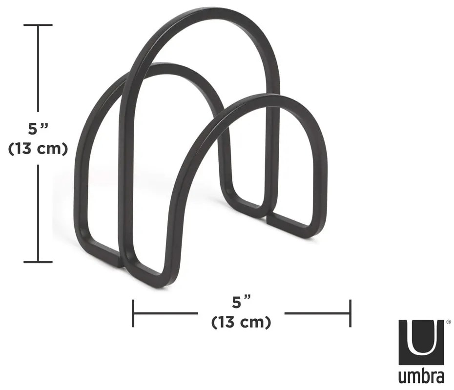 Suport pentru șervețele din metal Squire – Umbra