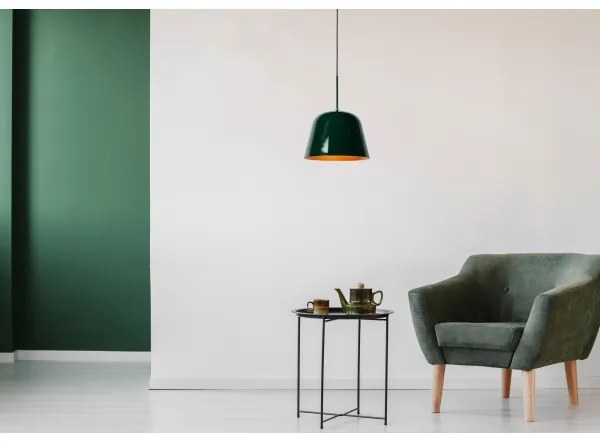 Lustră pe cablu MISHA 1xE27/60W/230V verde Lucide 30482/31/33