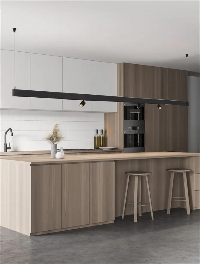 Sina magnetica suspendata cu iluminat in partea superioara Breda 200cm