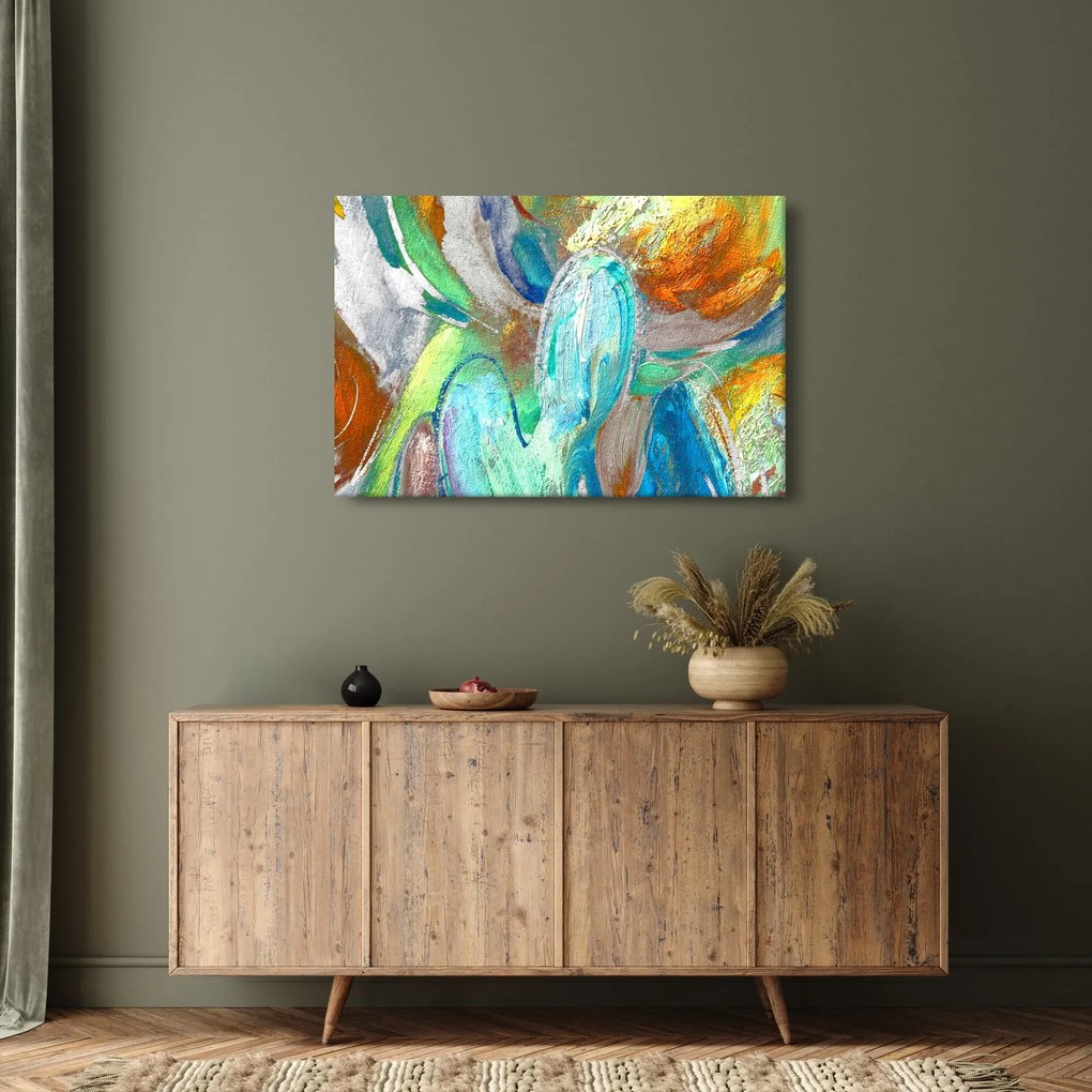 Tablou - Abstract colorat (90x60 cm)