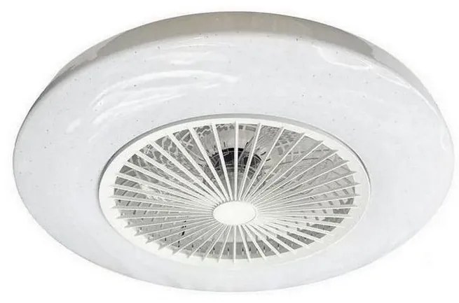 Plafonieră LED cu ventilator OPAL LED/72W/230V + telecomandă