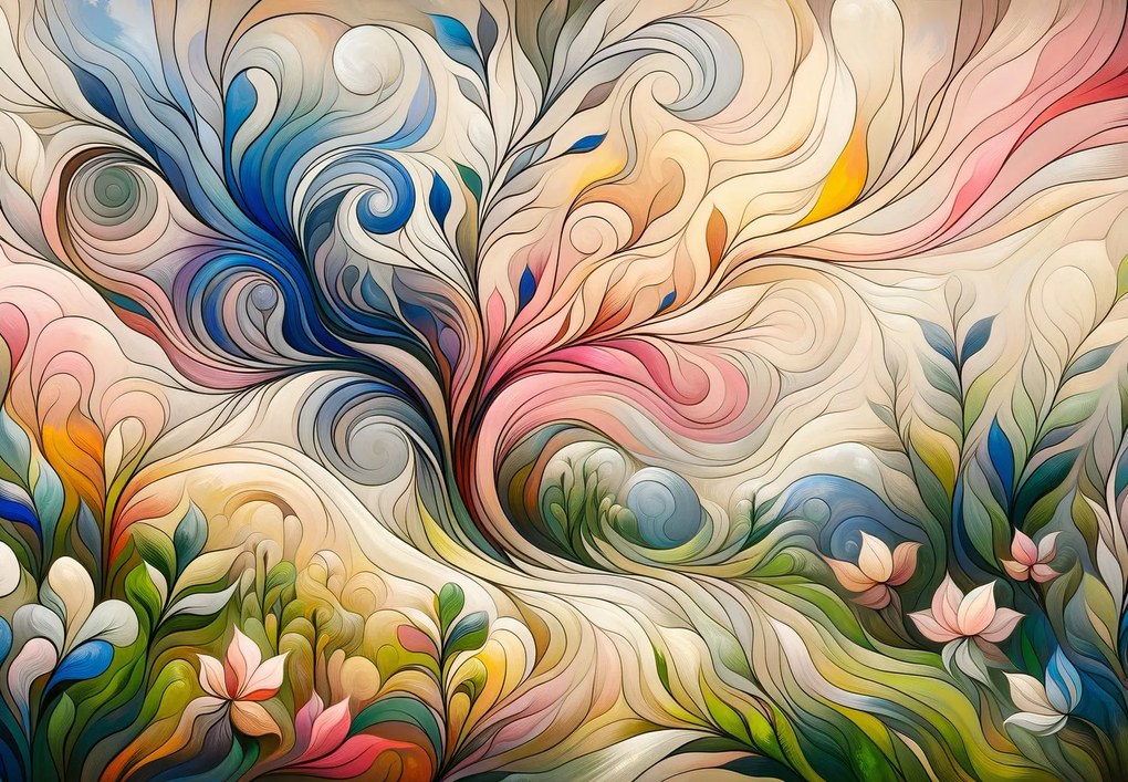 Fototapet - Natură colorată (147x102 cm)