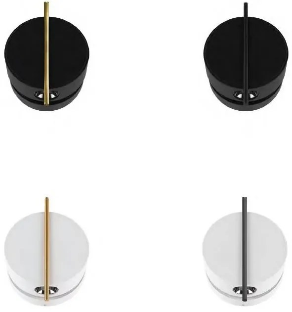 Aplica LED ambientala reglabila design modern minimalist Nuance alb/auriu