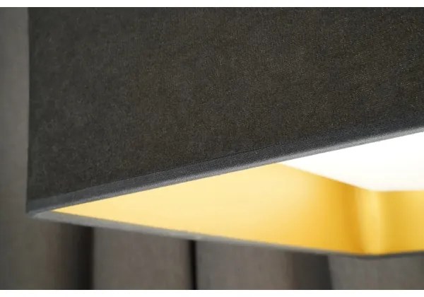 Plafonieră LED dimabilă Brilagi VELVET SQUARE LED/36W/230V Wi-Fi Tuya gri + telecomandă