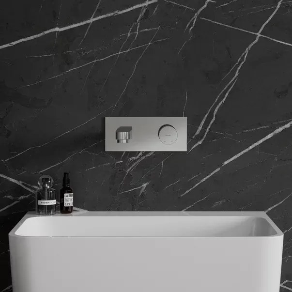 Baterie lavoar incastrata Omnires Contour cu corp ingropat
