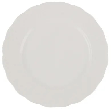 Set de veselă, 24 piese, alb/porțelan