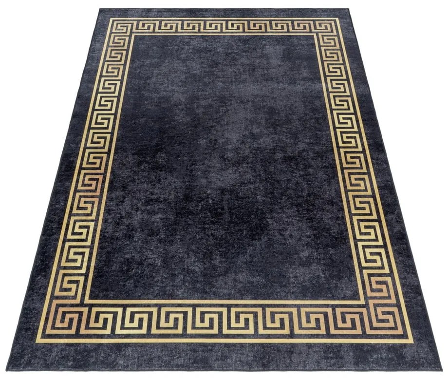 Covor gri antracit lavabil 160x230 cm Fiesta – Ayyildiz Carpets