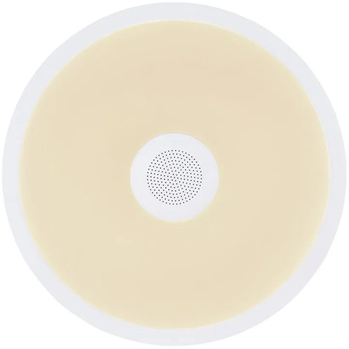 Plafoniera LED RGB cu telecomanda si difuzor RAFFY alba