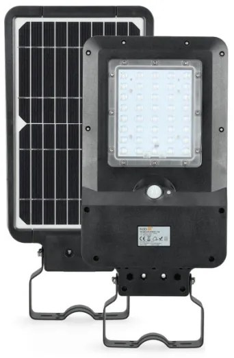 Lampă stradală solară LED cu senzor STREET LED/15W/7,4V 4000K IP65 5400 mAh