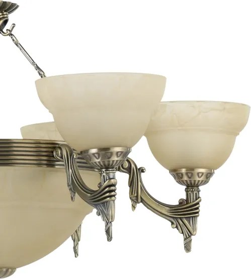 EGLO 85858 - Lustra cu lant MARBELLA 9xE14/60W