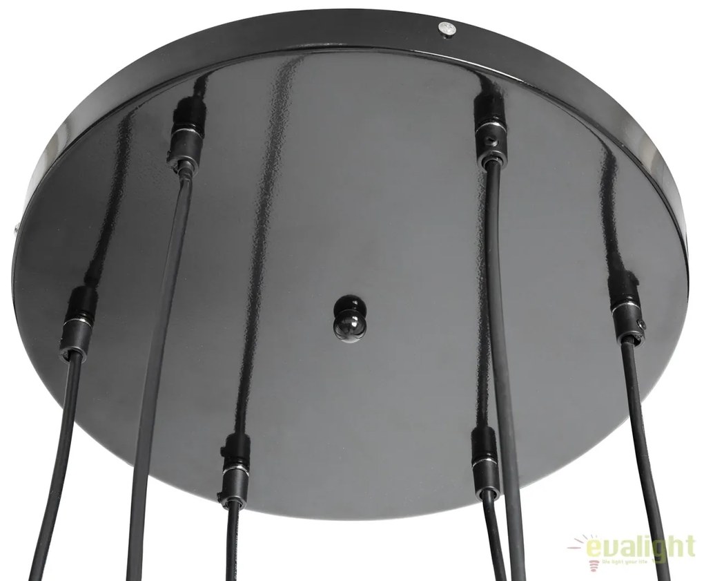 Lustra cu 6 pendule, abajururi colorate Levels VI A-38821 VC