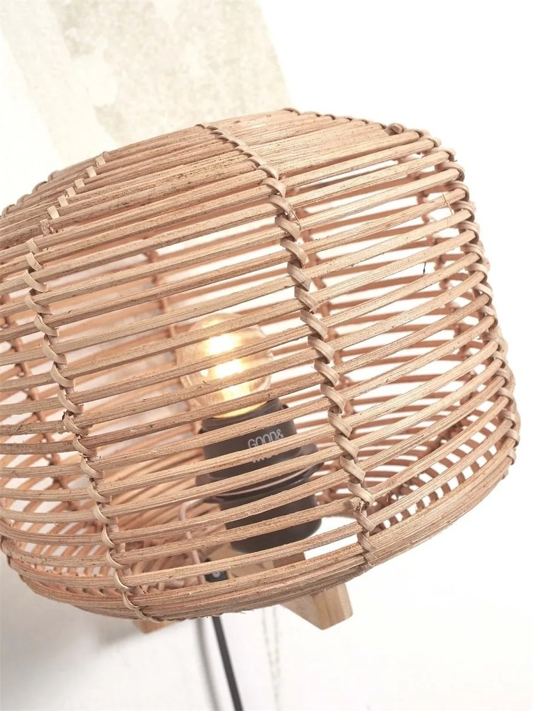 Aplica de perete eco din ratan Tanami 2520, nat