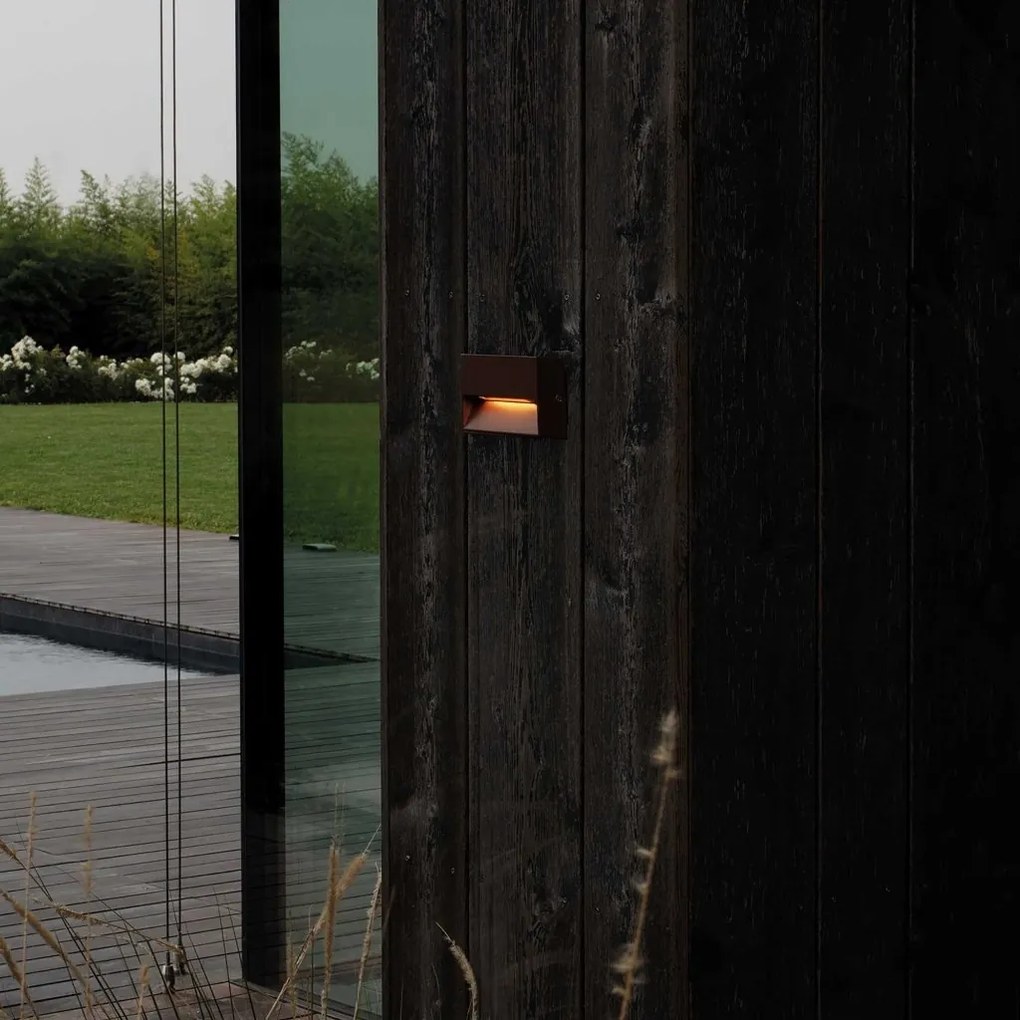 Aplica LED iluminat exterior ambiental IP65 Dedra ap small