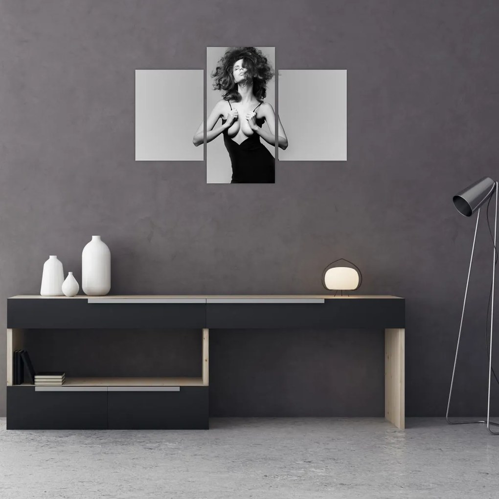 Tablou - Femeia în negru (90x60 cm)