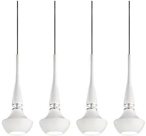 Lustra moderna Tasos 4 white