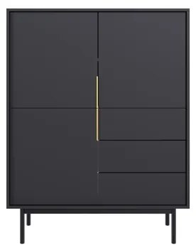 Comodă ELI neagră