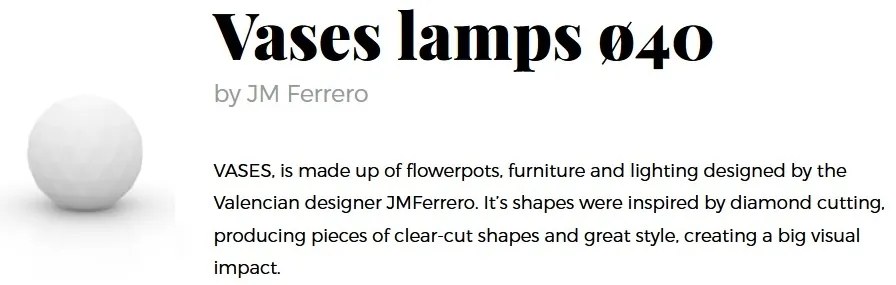 CORP DE ILUMINAT LED RGB DECORATIV VASES LAMPS 40cm