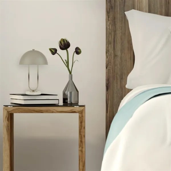 Lampă de masă Searchlight EU60949GY DOME 1xG9/33W/230V argintiu