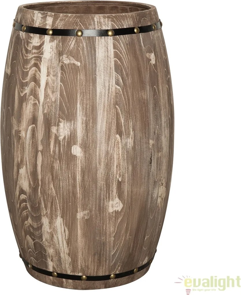 Raft pentru sticle- Bar design colonial Chateau 80cm natur